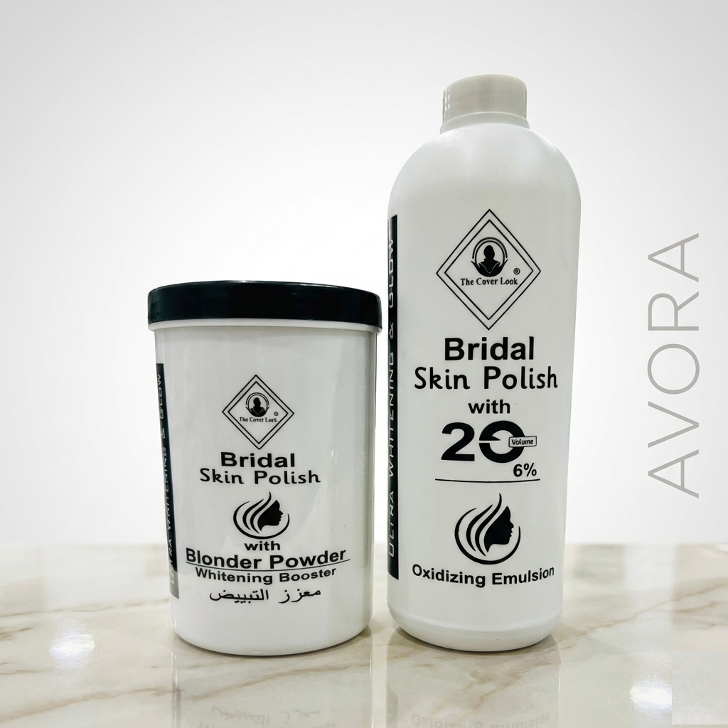 Whitening & Brightening Skin Polisher – 2 x 1000ml Cream for Radiant, Even-Toned Skin