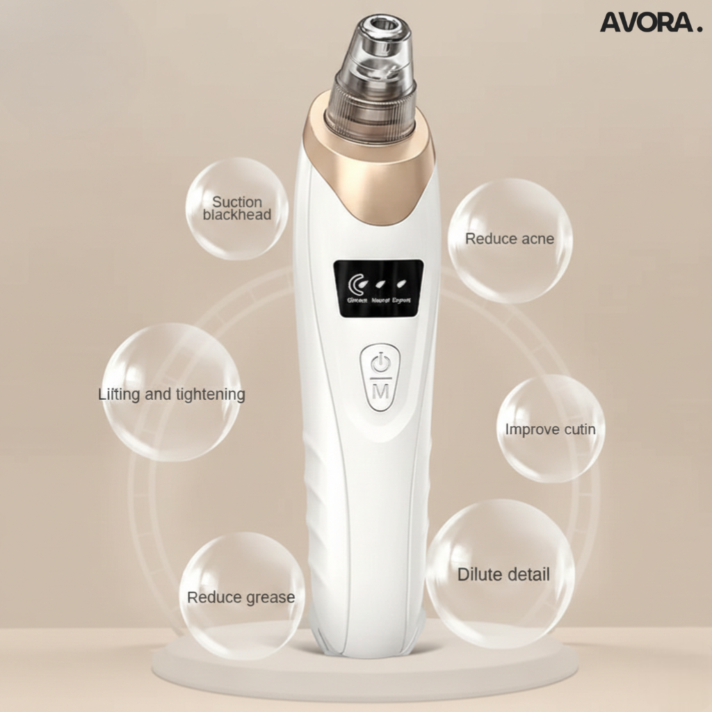 DeepClean Derma Suction Facial Cleanser – Pore Cleaning & Blackhead Remover