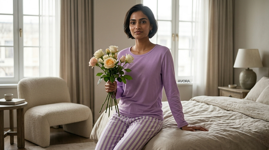 Premium Cotton Night Suit – 2 Pcs Set